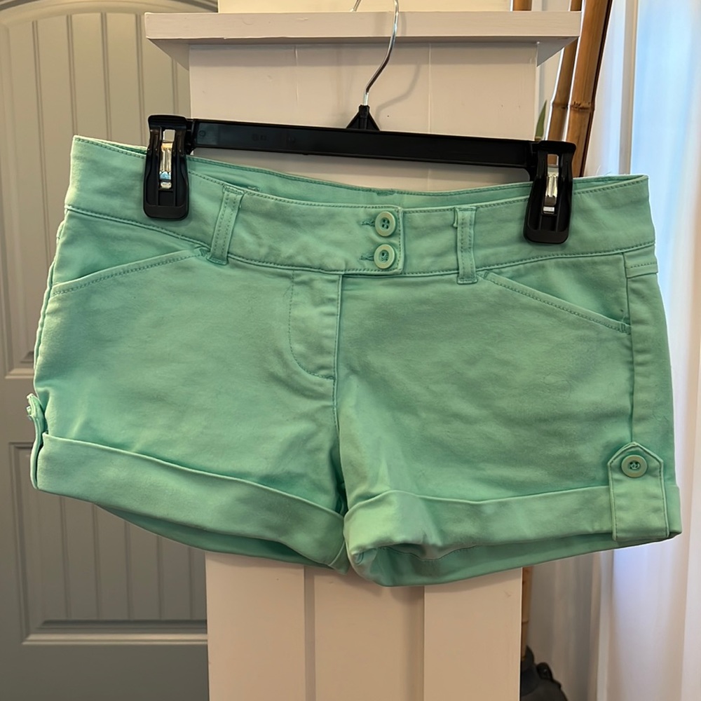 Sea foam Green Shorts